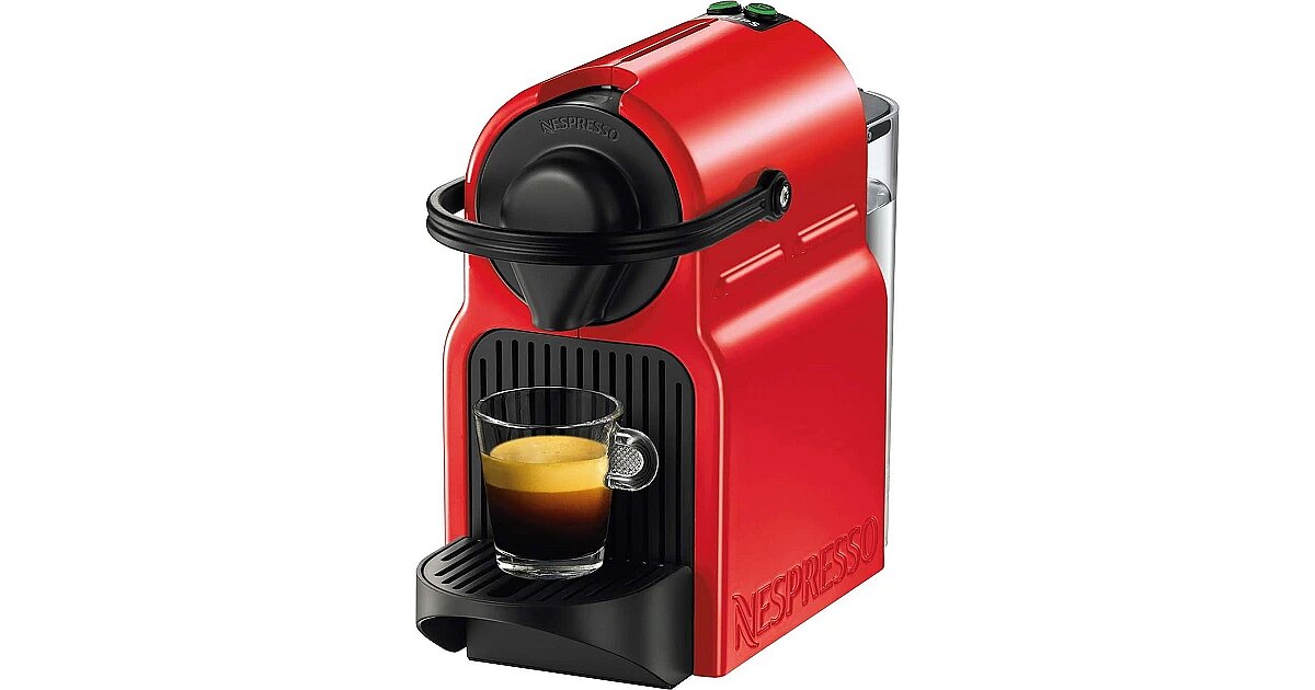 Krups Nespresso Inissia Red Black XN 1005