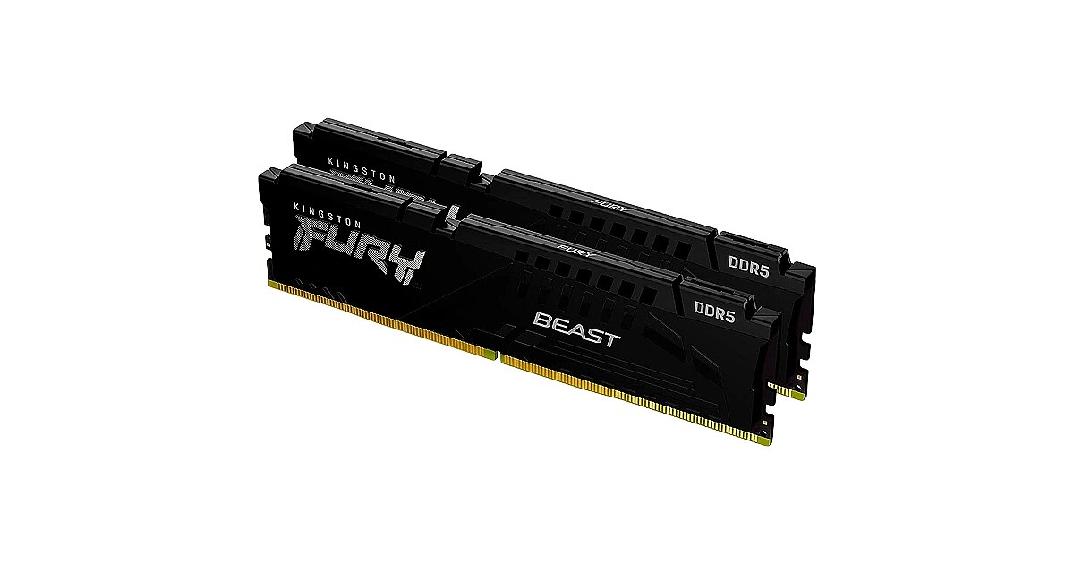 Kingston FURY Beast Black (EXPO + XMP), DDR5, 16GB, 5600MHz, CL36, Kit of 2  (KF556C36BBEK2-16)